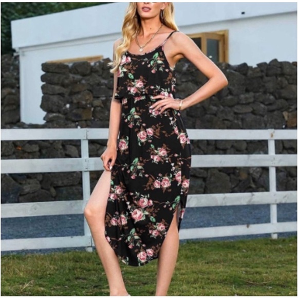 LILBETTER MIDI DRESS SIZE LARGE - Picture 5 of 9